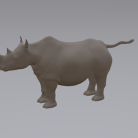 Small Rhino 3D Printing 315805