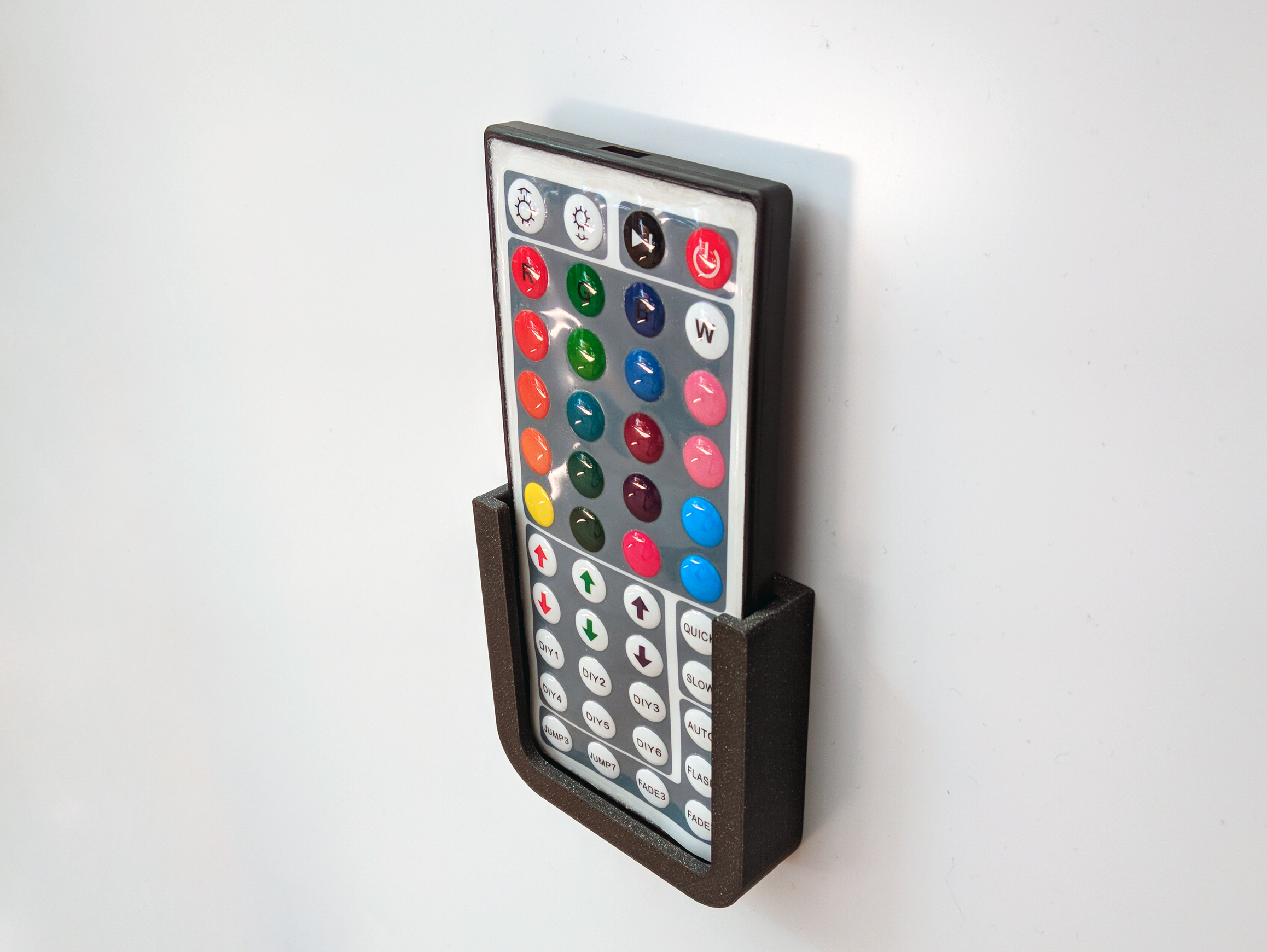 [V2] Magnetic LED Strip Remote Holder