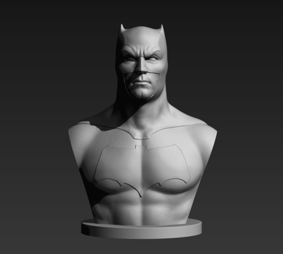 3D Printed Batman Bust by Berkay Kahya | Pinshape