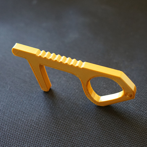 No Touch Keychain Covid 3D Print 315865
