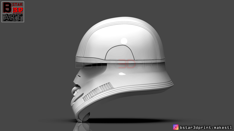 First Order JET TROOPER Helmet - Stormtrooper Corp - STARWARS  3D Print 315901