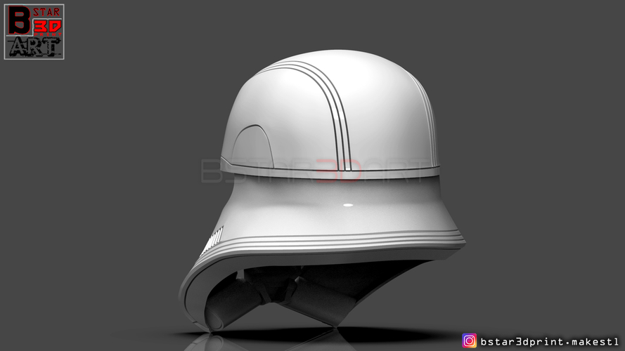 First Order JET TROOPER Helmet - Stormtrooper Corp - STARWARS  3D Print 315902