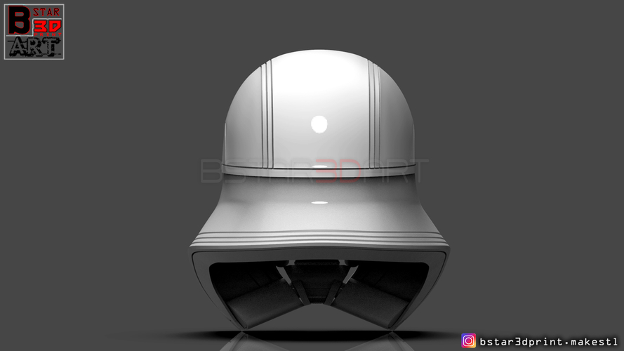 First Order JET TROOPER Helmet - Stormtrooper Corp - STARWARS  3D Print 315903