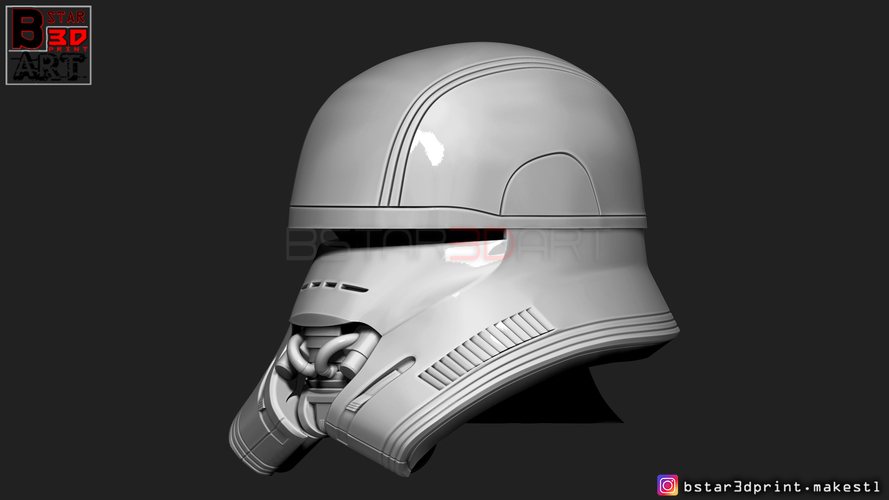 First Order JET TROOPER Helmet - Stormtrooper Corp - STARWARS  3D Print 315907