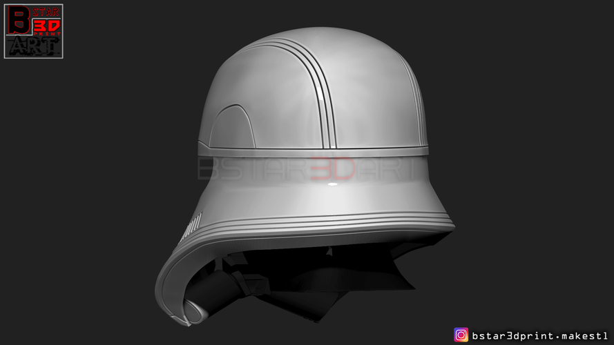 First Order JET TROOPER Helmet - Stormtrooper Corp - STARWARS  3D Print 315909