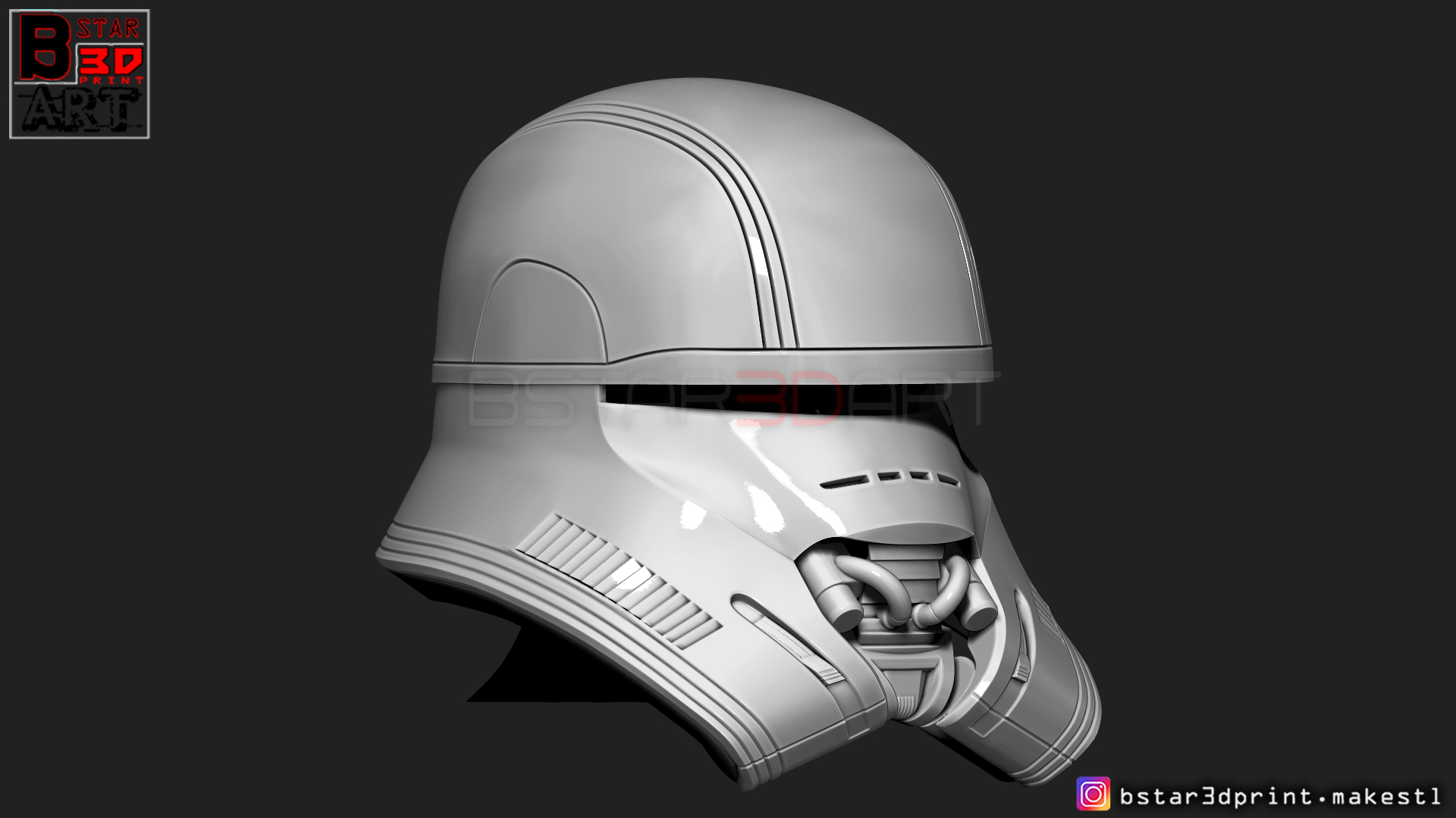 First Order JET TROOPER Helmet - Stormtrooper Corp - STARWARS  3D Print 315912
