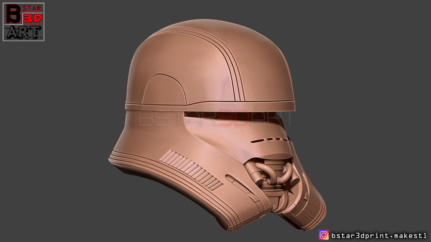 First Order JET TROOPER Helmet - Stormtrooper Corp - STARWARS  3D Print 315919