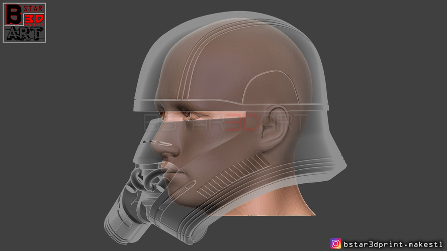 First Order JET TROOPER Helmet - Stormtrooper Corp - STARWARS  3D Print 315921