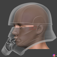 First Order JET TROOPER Helmet - Stormtrooper Corp - STARWARS  - Thumbnail 22