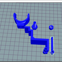 Крепления китайского микроскопа на Wanhao - Thumbnail 6