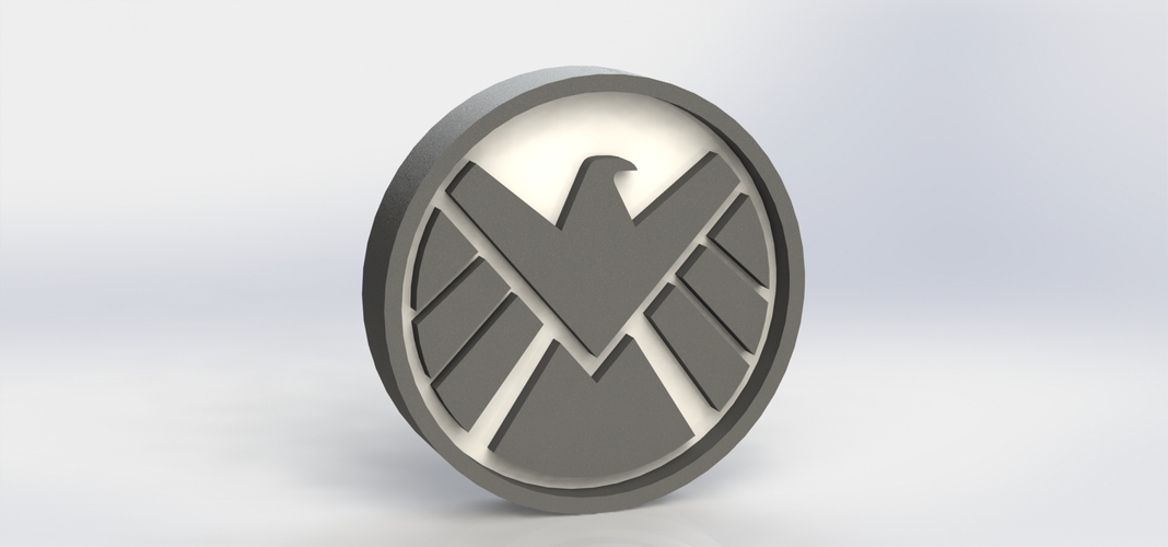 Shield Logo Plaque 3D Print 315998