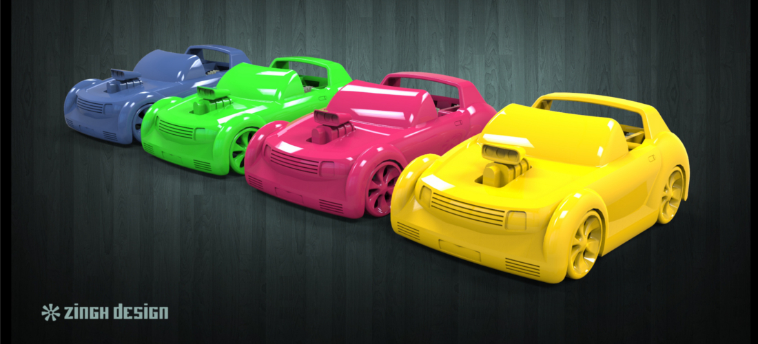 Toycar 3D Print 3160