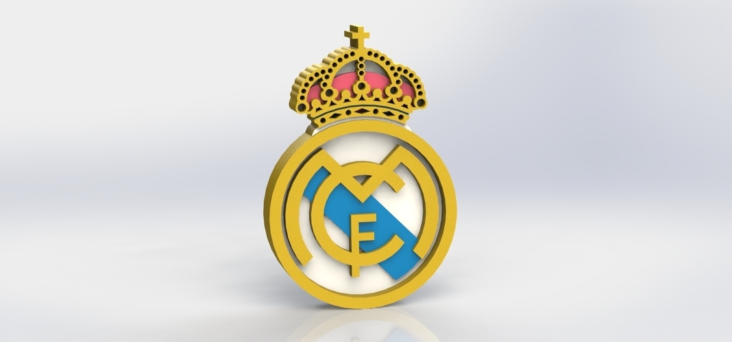 Real Madrid Logo 3D Print 316007
