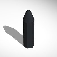 Small printable stylus model 5 3D Printing 31604