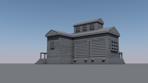 HO SCALE WAREHOUSE TRAIN 