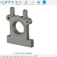 Small Kyosho DBX 1:8  middle differential front part  3D Printing 316111