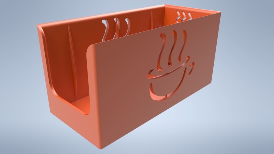 Tea Bag Holder / Container 3D Print 316123