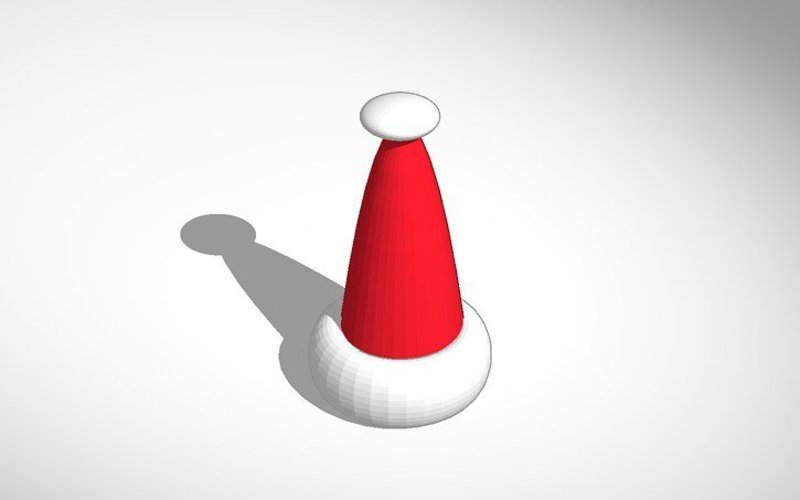 santa hat 3D Print 31615