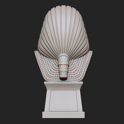 Tutankhamun Pharaoh King  Bust 3D print model 3D Print 316171