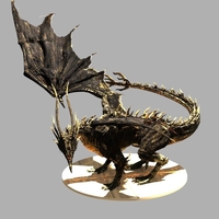 Black Dragon Kalameet Dark Souls - Thumbnail 1