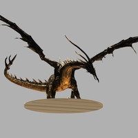 Black Dragon Kalameet Dark Souls - Thumbnail 3