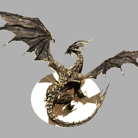 Black Dragon Kalameet Dark Souls - Thumbnail 4