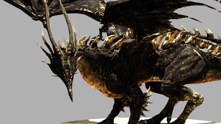Black Dragon Kalameet Dark Souls