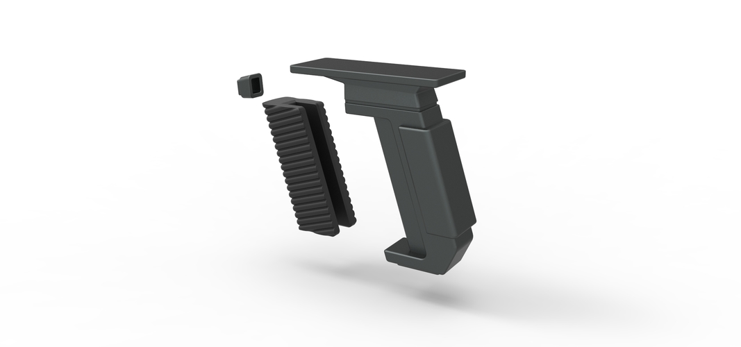 Handle for cosplay blaster pistol 8 3D Print 316258