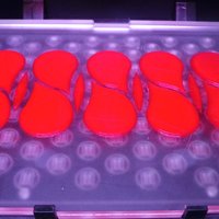 Pseudo Stained Glass lamp - Thumbnail 2