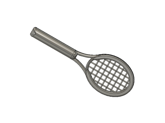 Tennis! - OutdoorsIndoorsContest 3D Print 316572