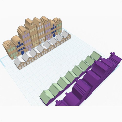 Amsterdam House #Chess 3D Print 31659