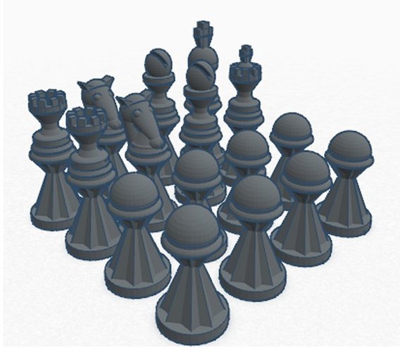 Trad #Chess 3D Print 31671