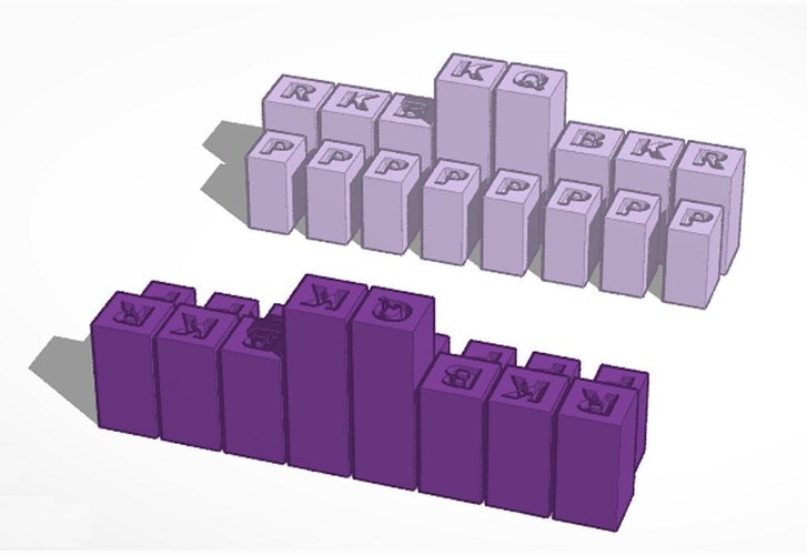 PlayBlock Block #Chess 3D Print 31677