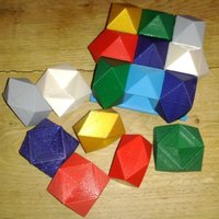 Rhombic dodecahemioctahedron play set - Thumbnail 2