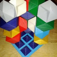 Rhombic dodecahemioctahedron play set - Thumbnail 3