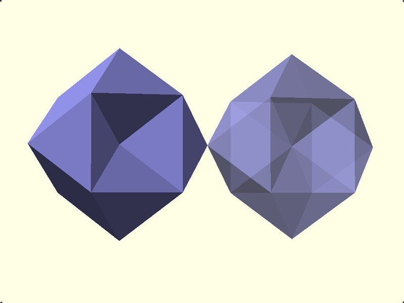 Rhombic Dodecahemioctahedron