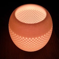 Slotted bowl with lid - Thumbnail 2