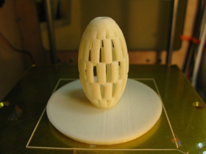 Slotted bowl with lid 3D Print 31711