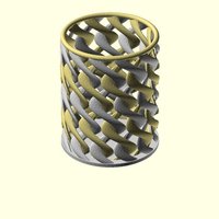 Two Colour(Color) Spiral Cup - Thumbnail 2