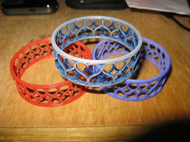 Heart Bracelet 3D Print 31740