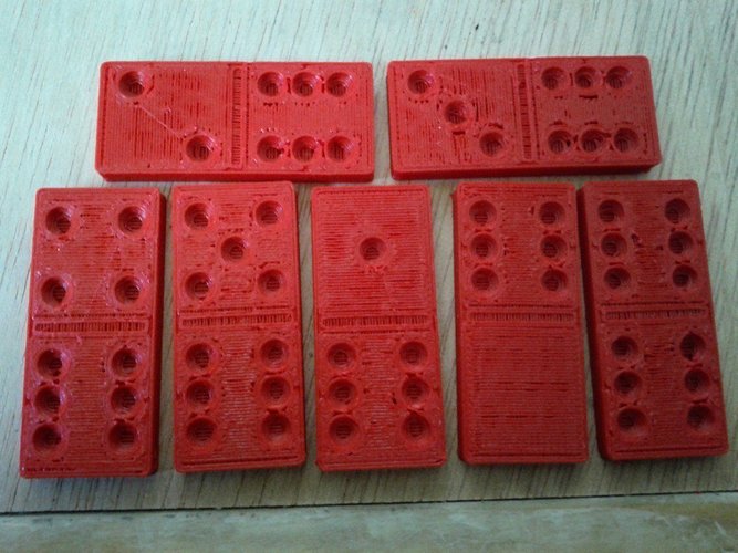 Set of Dominoes for printing 3D Print 31746