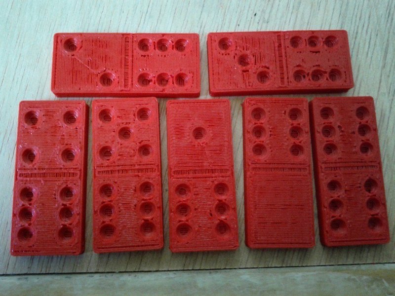 Set of Dominoes for printing