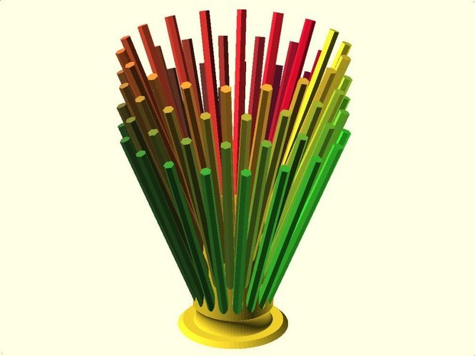Pencil Cone 3D Print 31756