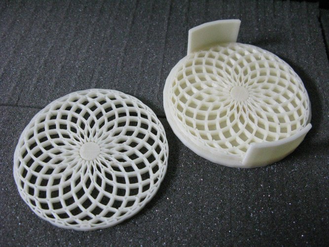 Spiro-Coasters 3D Print 31763