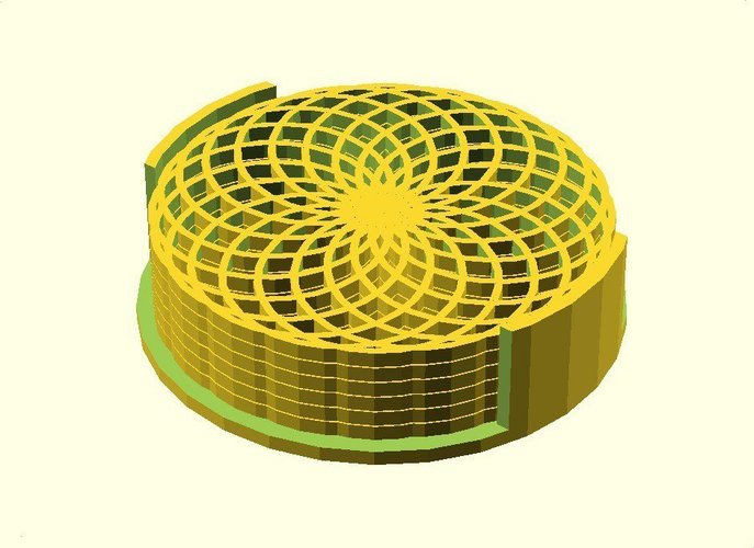 Spiro-Coasters 3D Print 31764