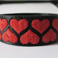 Bezier Heart Bracelet in OpenScad - Thumbnail 2