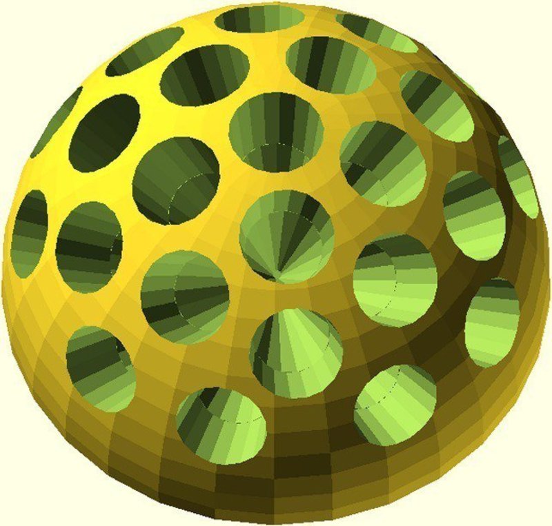 Pencil holder dome (safety reversible)