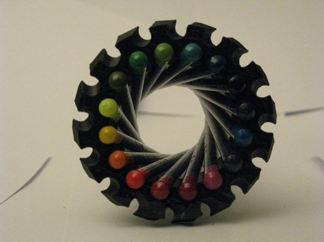 Hyperboloid pencil holder 3D Print 31781