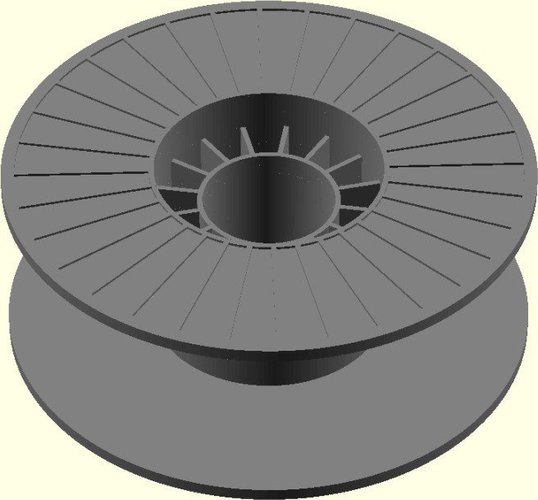 Makerbot Spool model 3D Print 31784