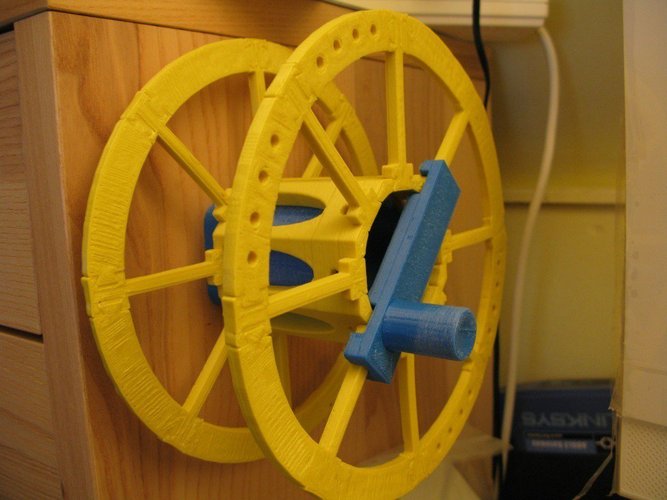 3D Printed Yet Another Printable Spool - Crank by MakeALot